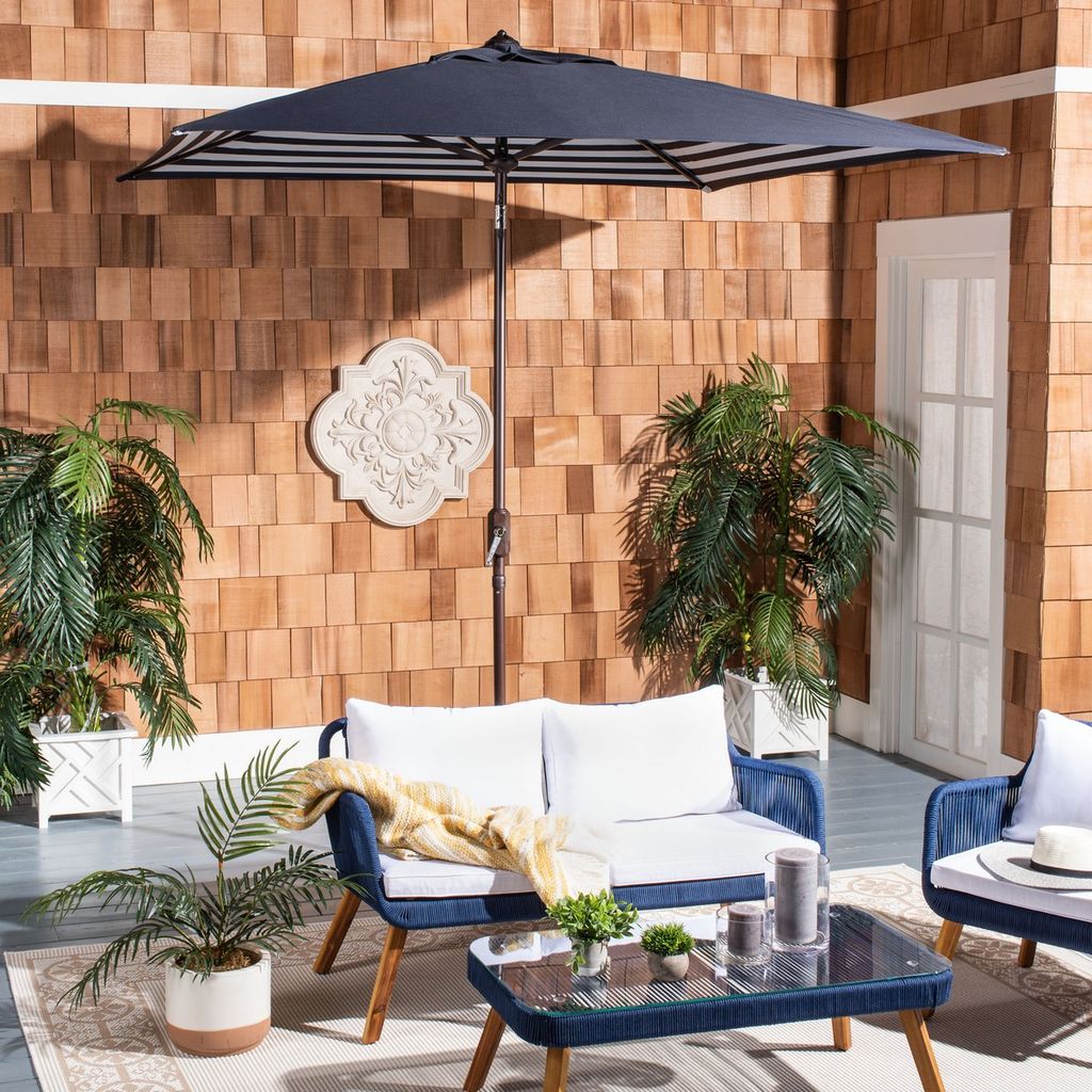 Athens 7.5 Ft Square Crank Umbrella, Open: 90    Close:5.91" X Open: 103.54"     Close: 103.54"