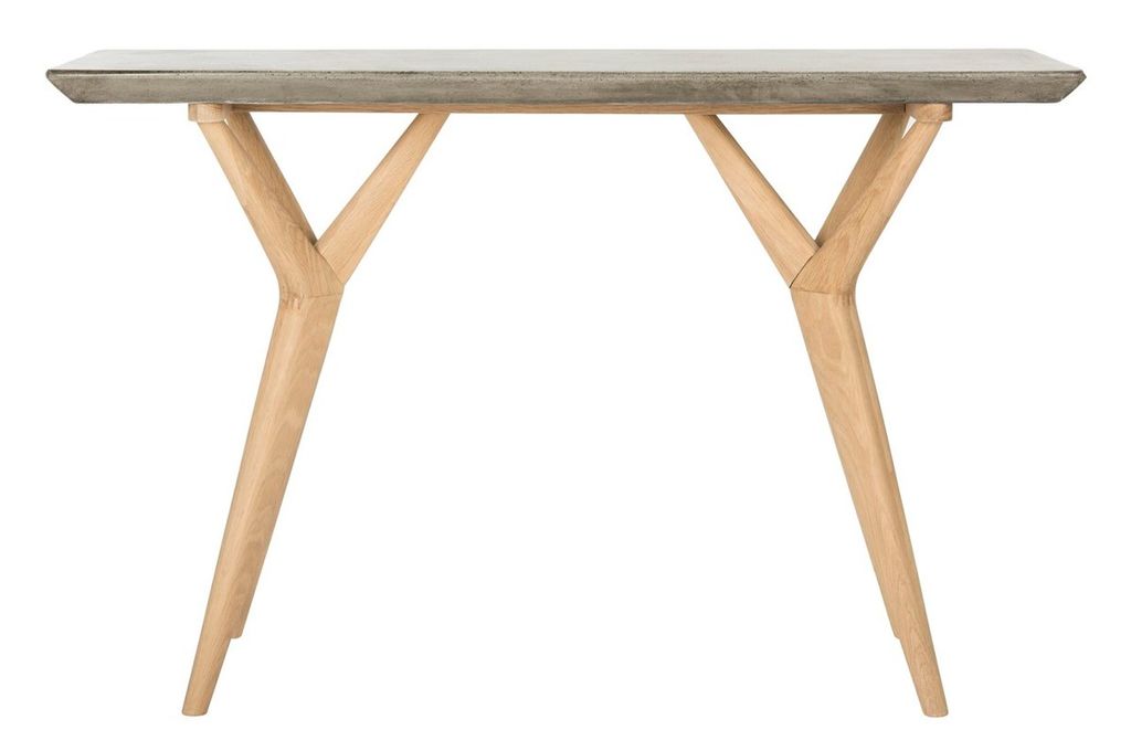 Preview image for Ragna Indoor/Outdoor Modern Concrete 29.92-Inch H Console, 47.24" X 29.92"