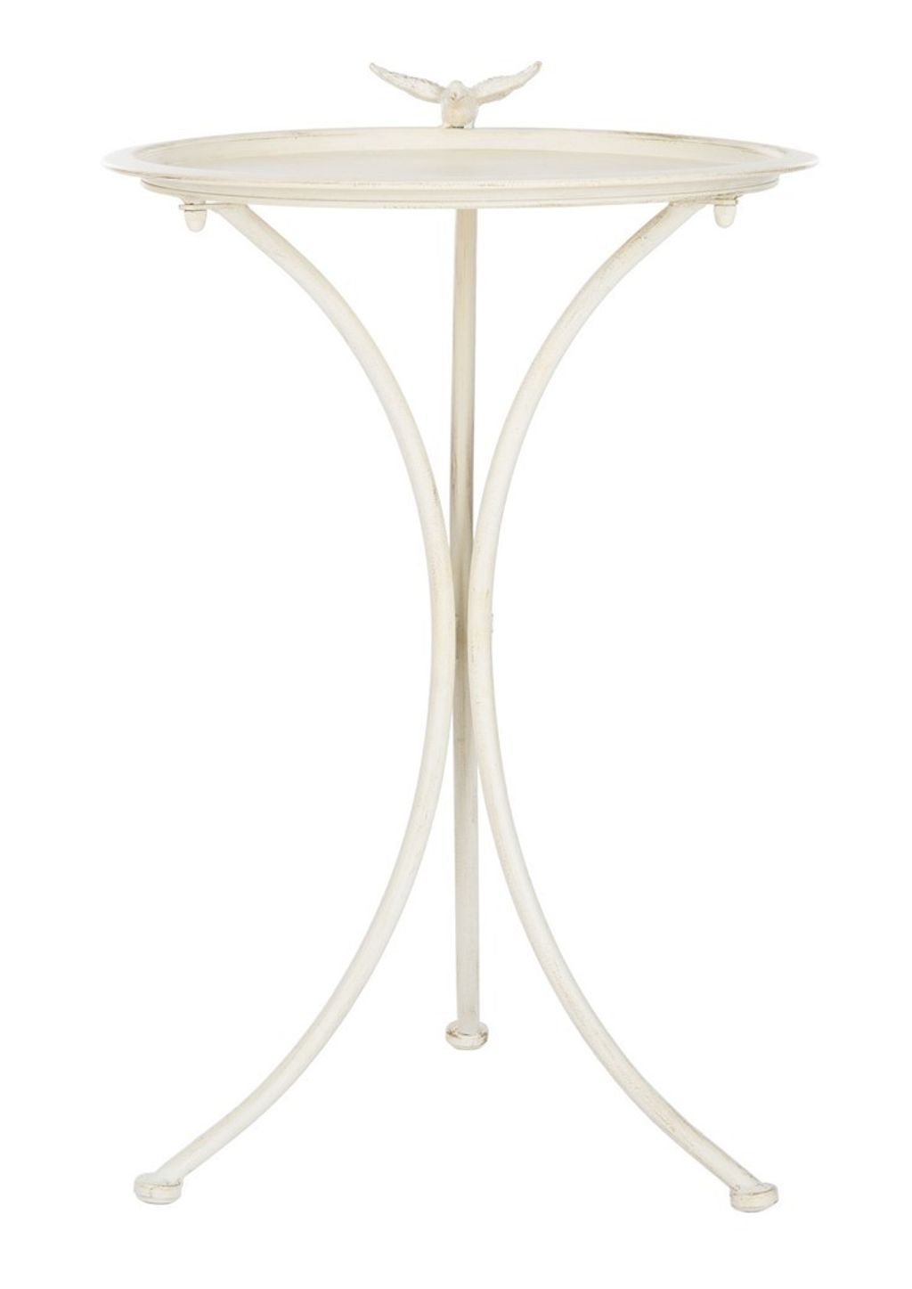 Preview image for Serene Bird Bath, Pearl White