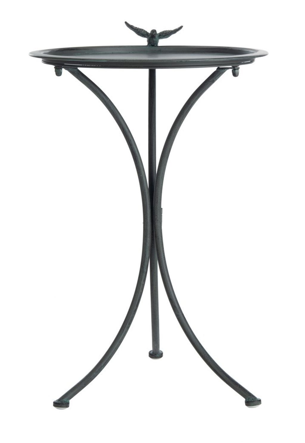 Preview image for Sleek Bird Bath, Antique Grey