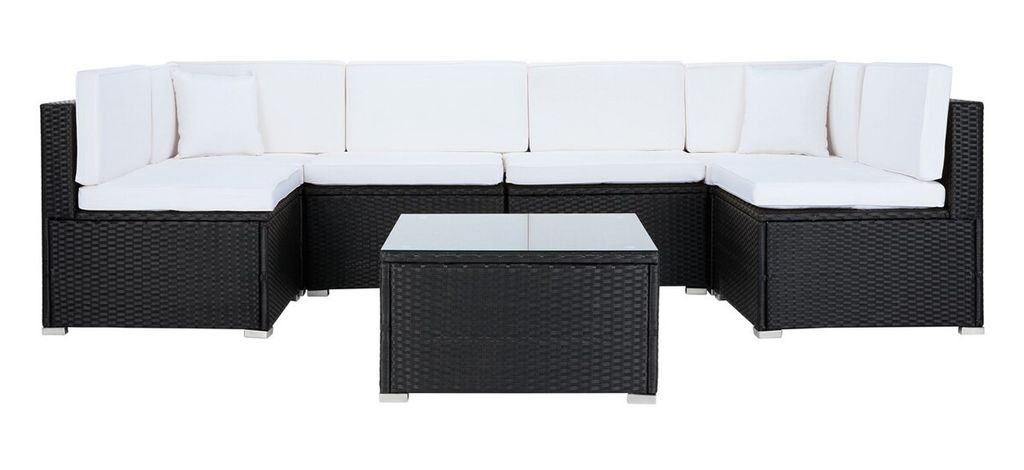 Preview image for Outdoor Seating Set Black & Beige