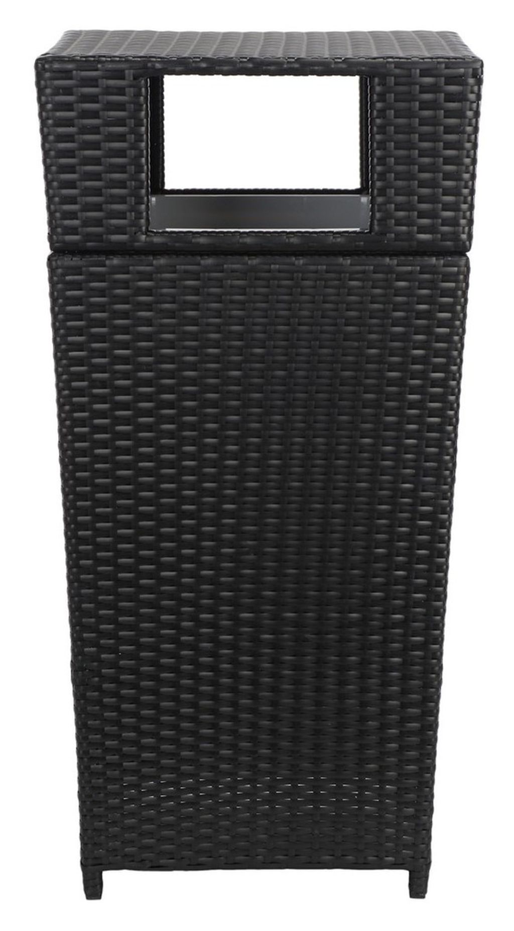 Preview image for Mazeli Trash Bin, 17.55" X 35.1", Black