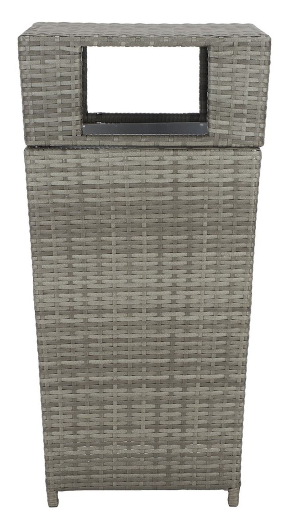 Preview image for Mazeli Trash Bin, 17.55" X 35.1", Grey