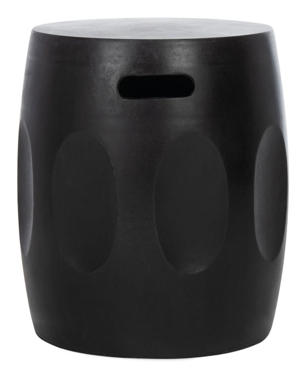 Preview image for Zuri Indoor/Outdoor Modern Concrete Round 17.7 Inch H Accent Table, 15.7" X 17.7"