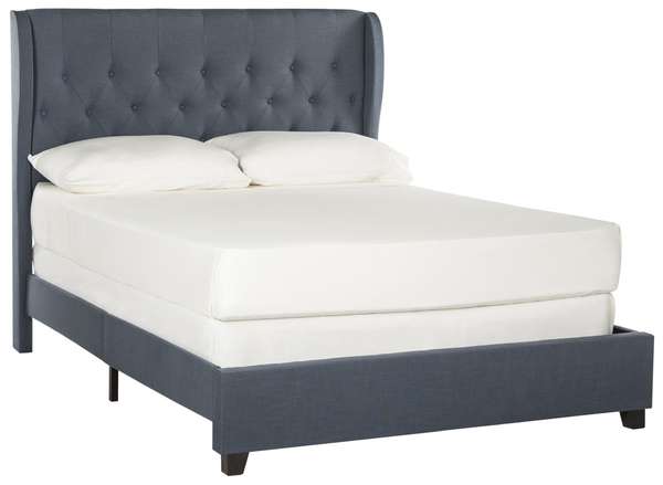Blanchett Full Bed, 83.3" X 55.5", Navy