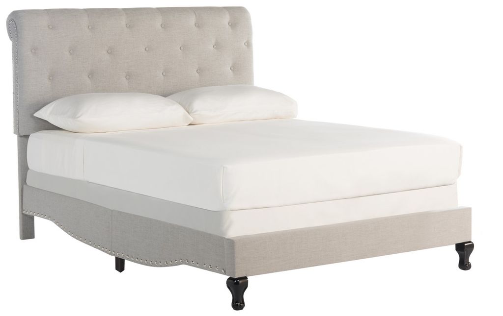 Preview image for Hathaway Full Bed, 88" X 52.3", Light Grey
