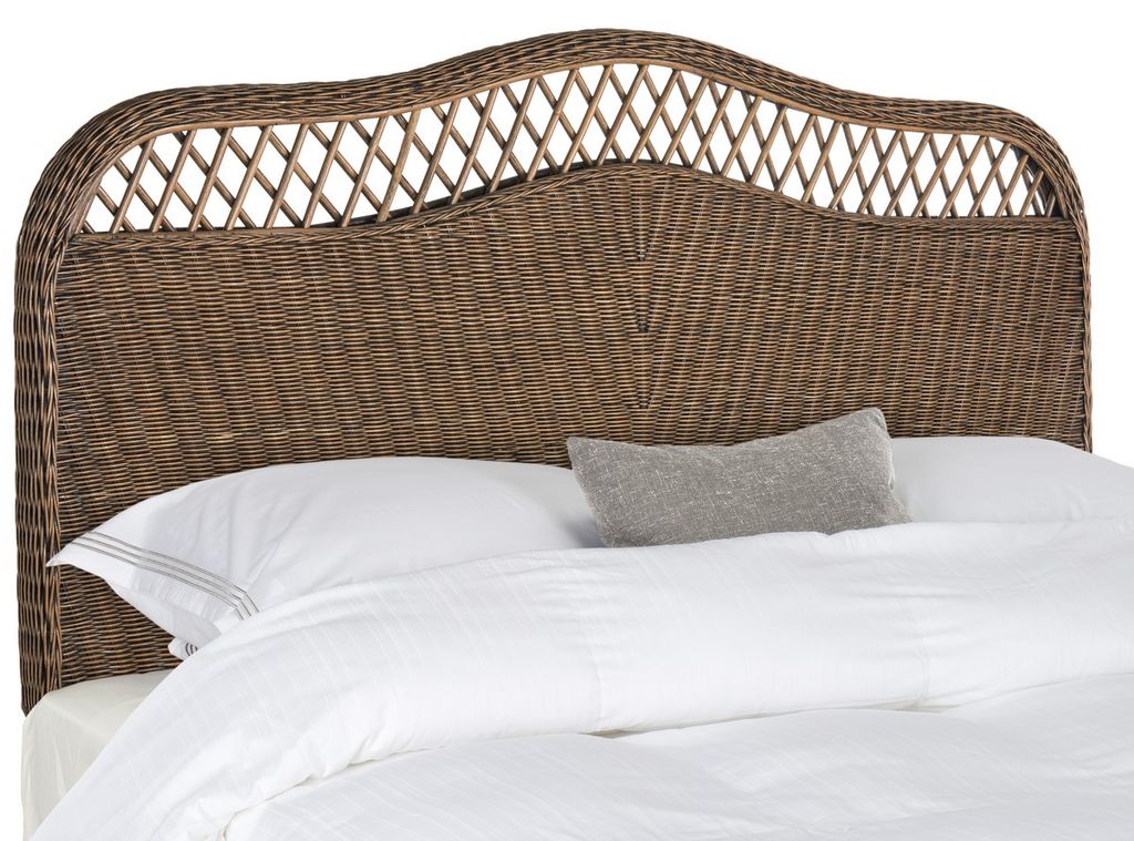 Sephina Brown / Multi Rattan Headboard, 55.5" X 53.3"