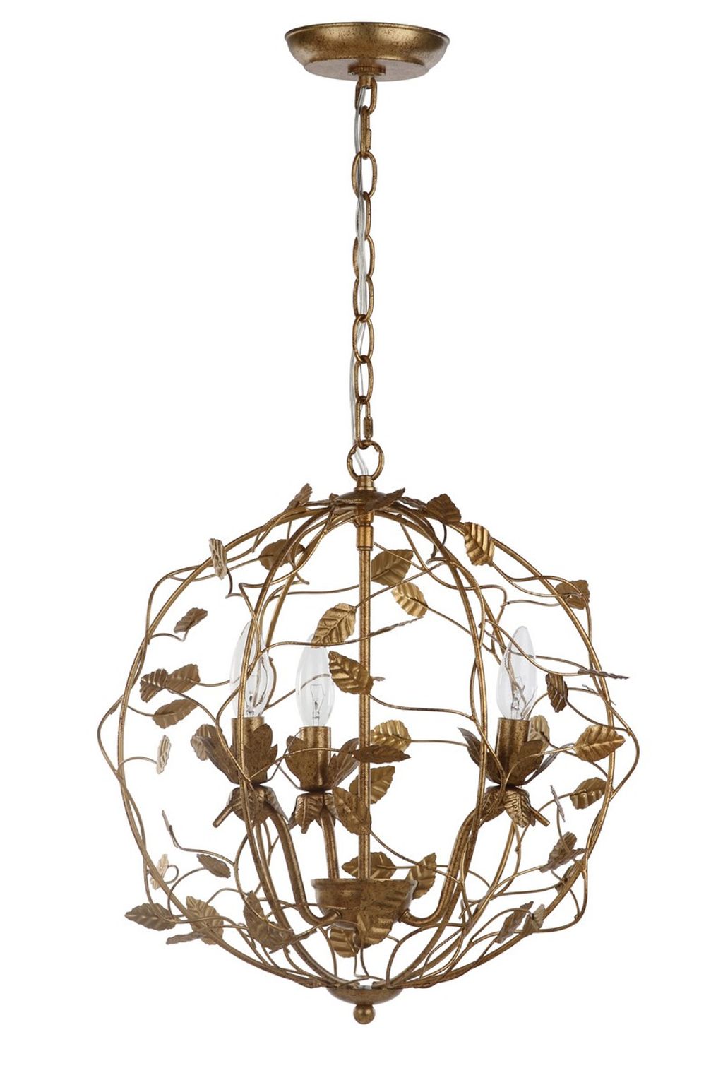 Austen Cage Chandelier, 17" X 92.75"