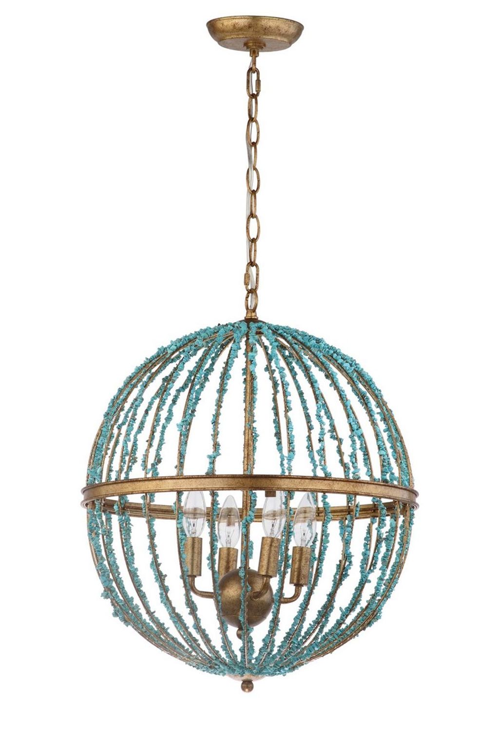 Preview image for Lalita Cage Chandelier, 17.75" X 98"