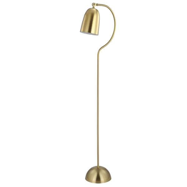 Gold Floor Lamp, 12" X 66.5"