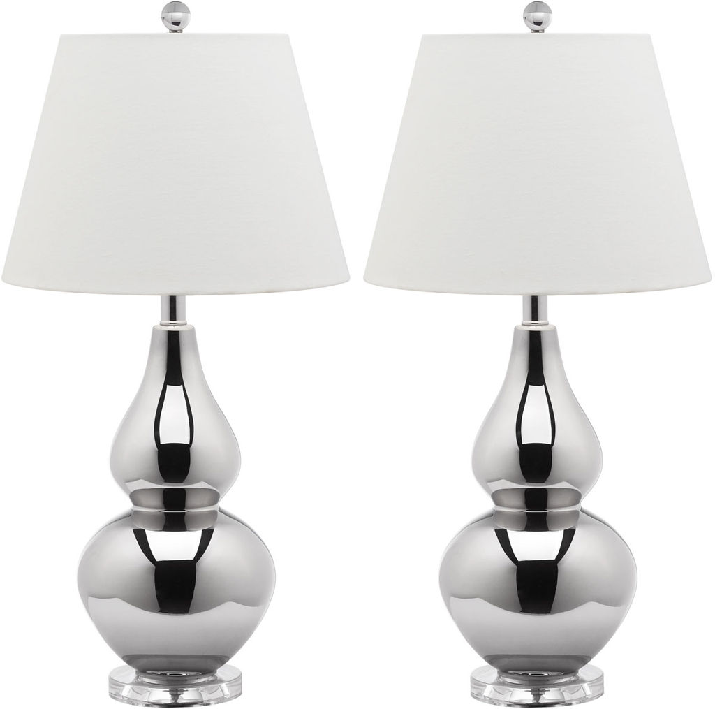 26-Inch H Double Gourd Lamp 14" X 26" (Set of 2)