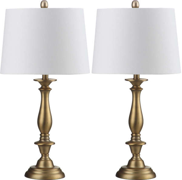 Brighton 29-Inch H Candlestick Table Lamp, 14" X 29", Set Of 2