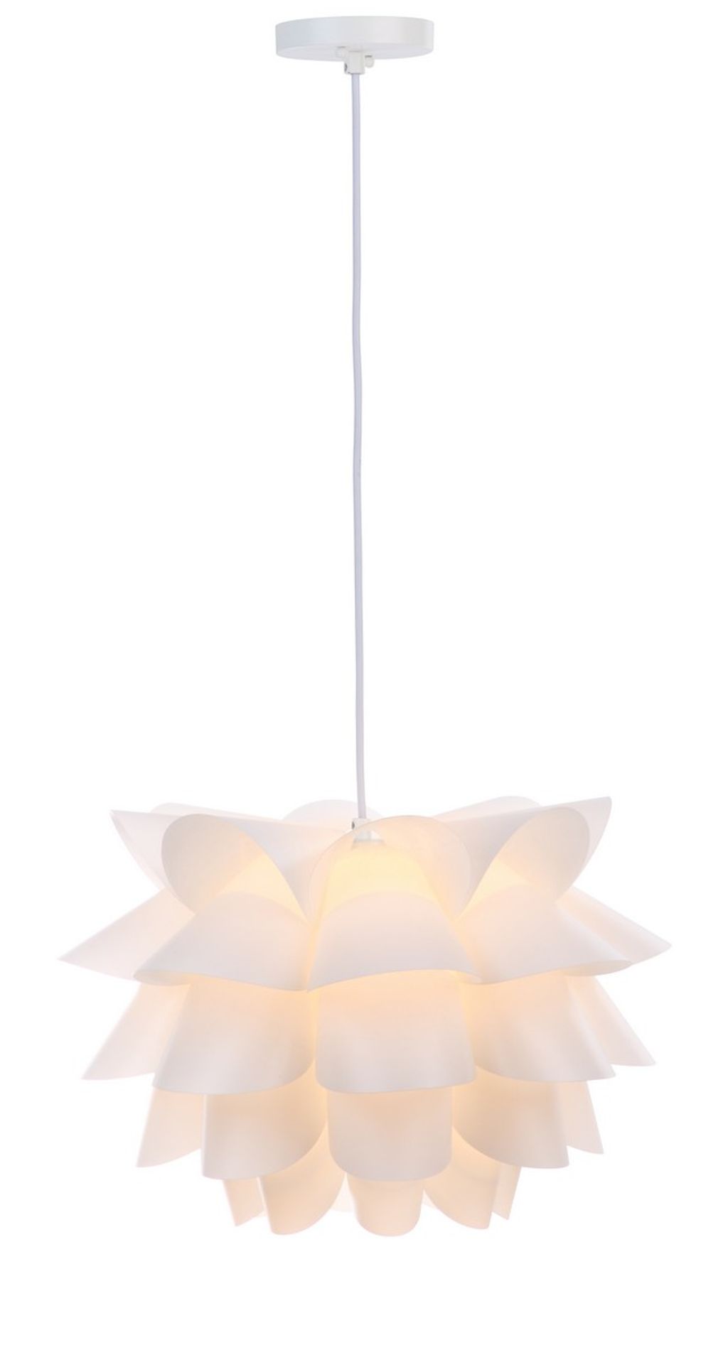 Peony Pendant, 17.25" X 85.75"