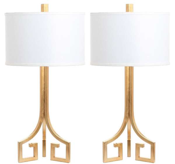 Arabelle Hardback 27.5-Inch H Table Lamp, 14" X 27.5", Set Of 2