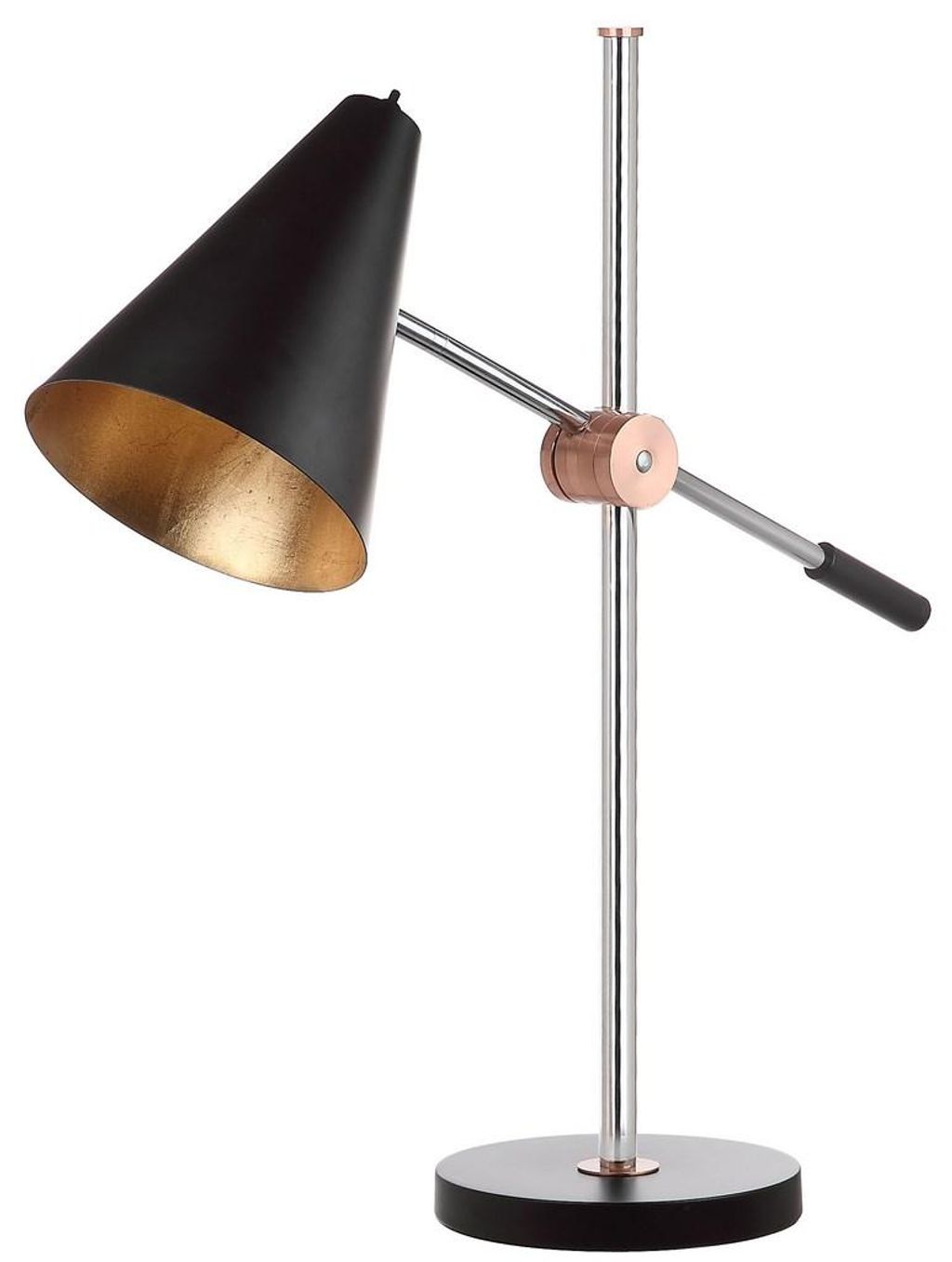 Alexus 28-Inch H Table Lamp, 28" X 28", Black
