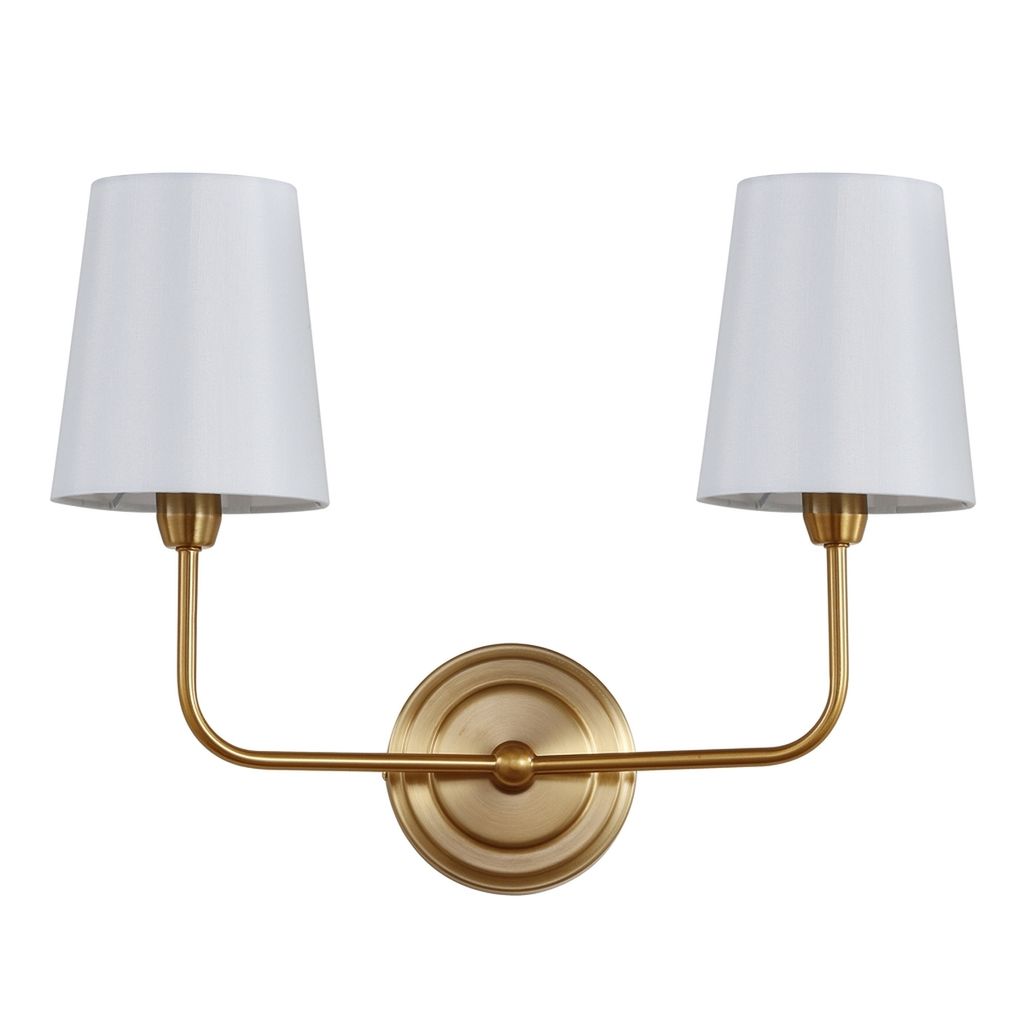Ezra Two Light Wall Sconce, 17.5" X 13.5"