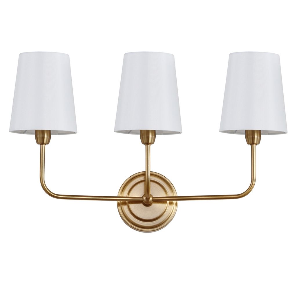 Sawyer Three Light Wall Sconce, 21.5" X 13.75"