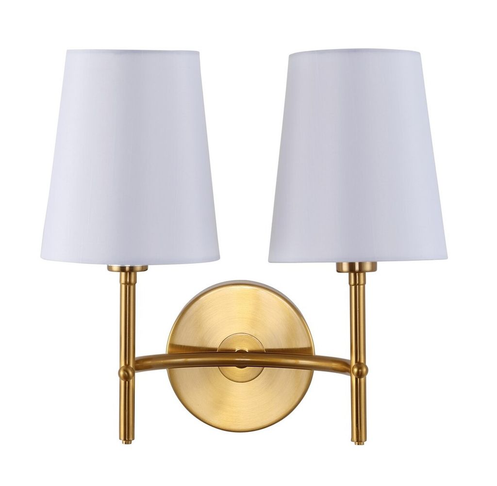 Preview image for Barrett Two Light Wall Sconce, 12.25" X 12"