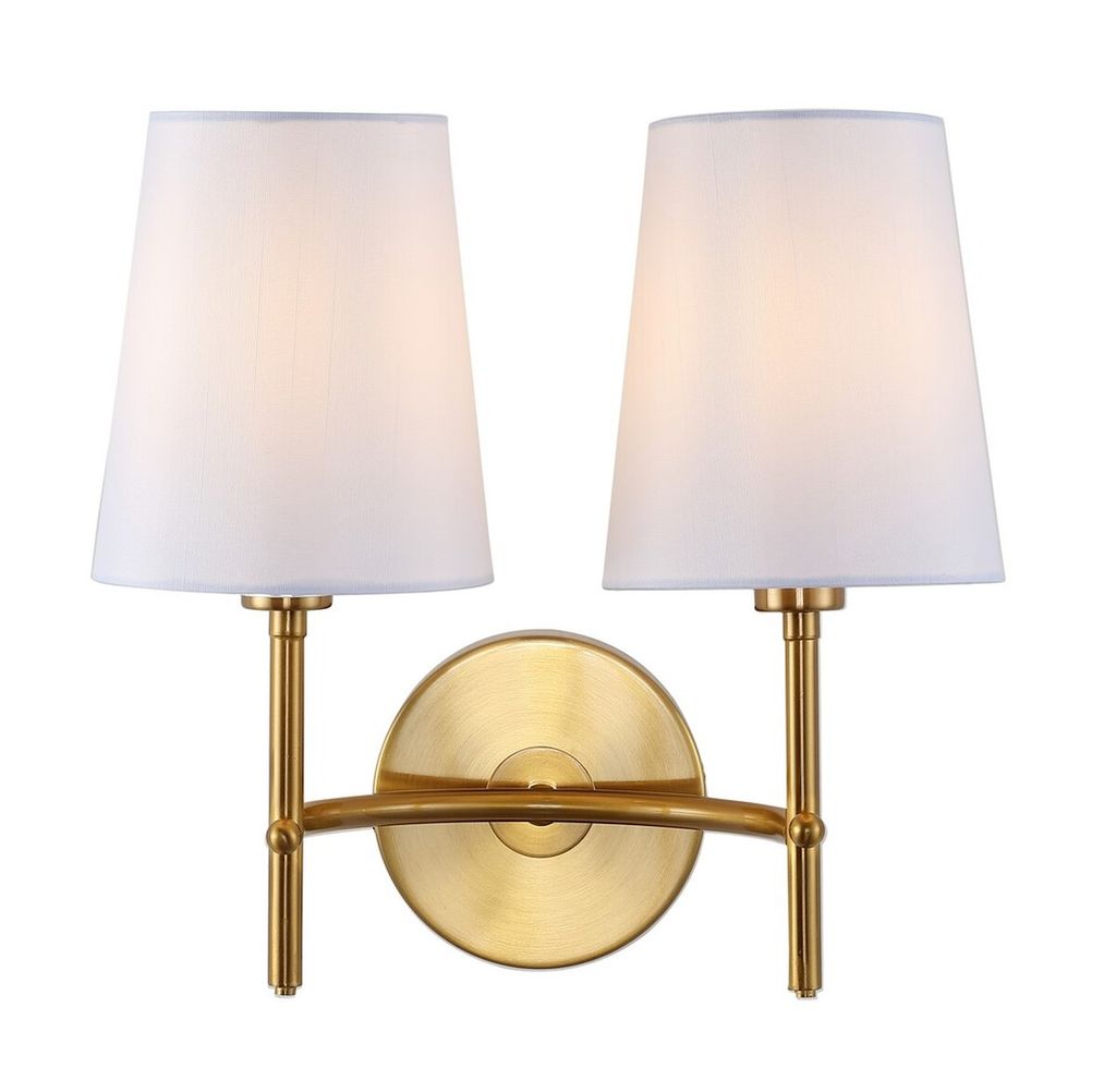 Barrett Two Light Wall Sconce, 12.25" X 12"