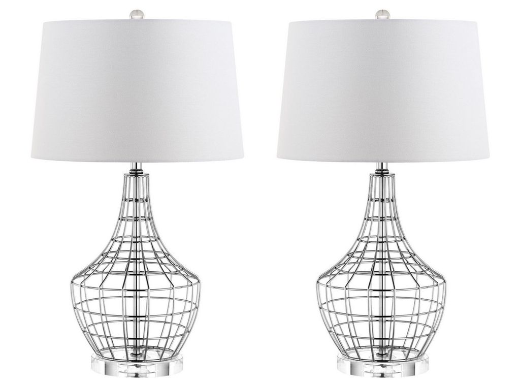 Olga Table Lamp, 16" X 28", Set Of 2