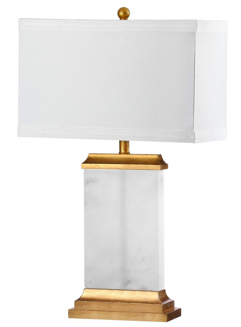 Preview image for Delilah Alabaster Table Lamp, 15" X 25.5"