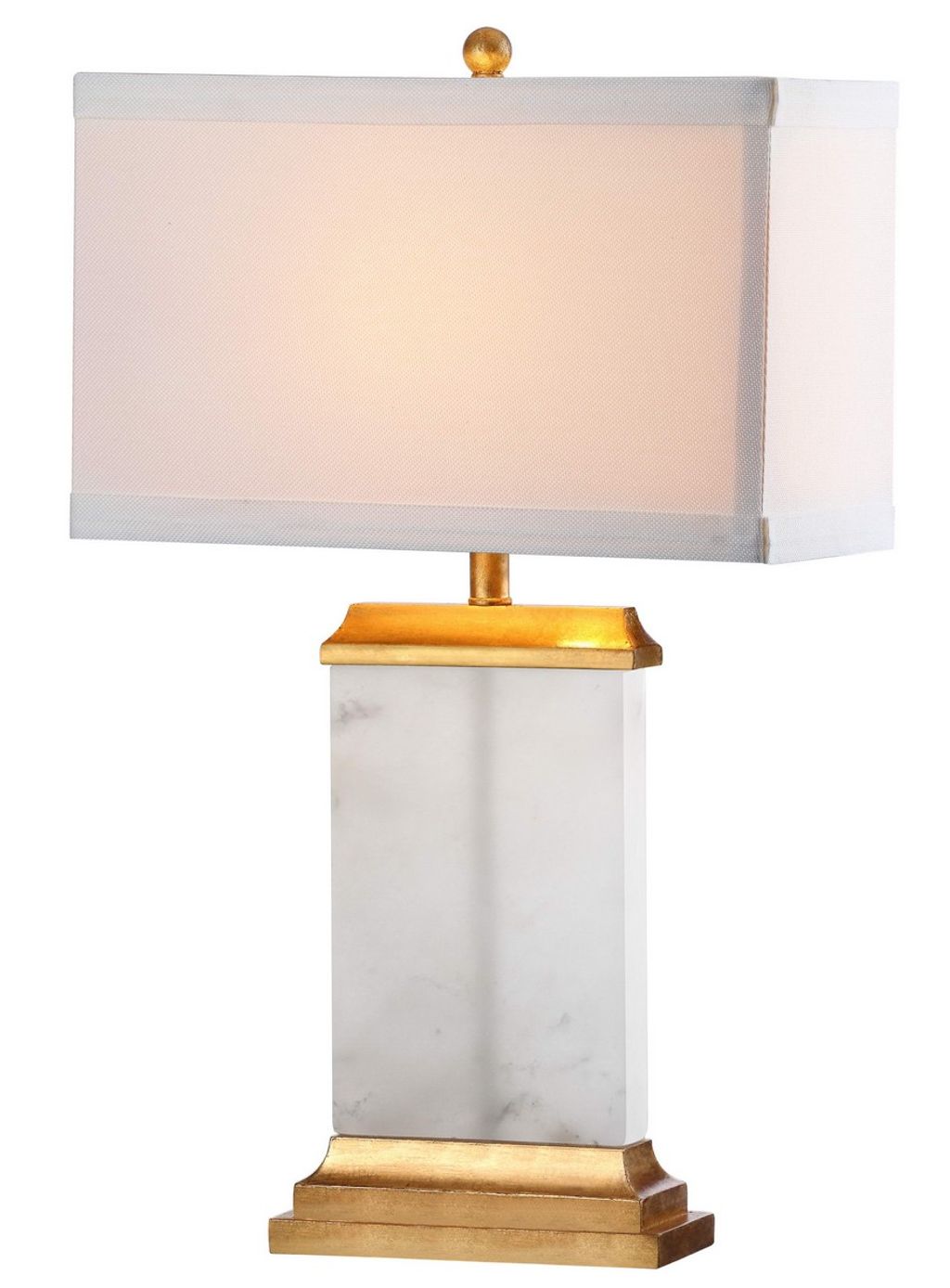 Delilah Alabaster Table Lamp, 15" X 25.5"