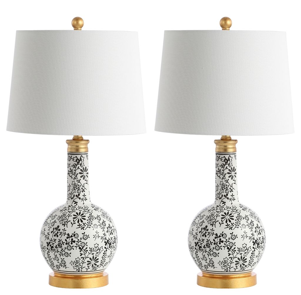 Bodie Table Lamp, 14" X 26", Set Of 2
