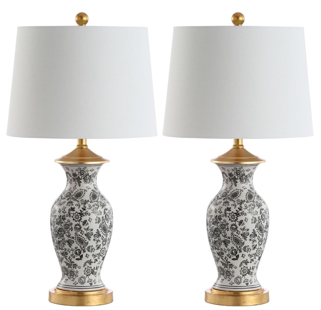 Kaeden Table Lamp, 14" X 27", Set Of 2