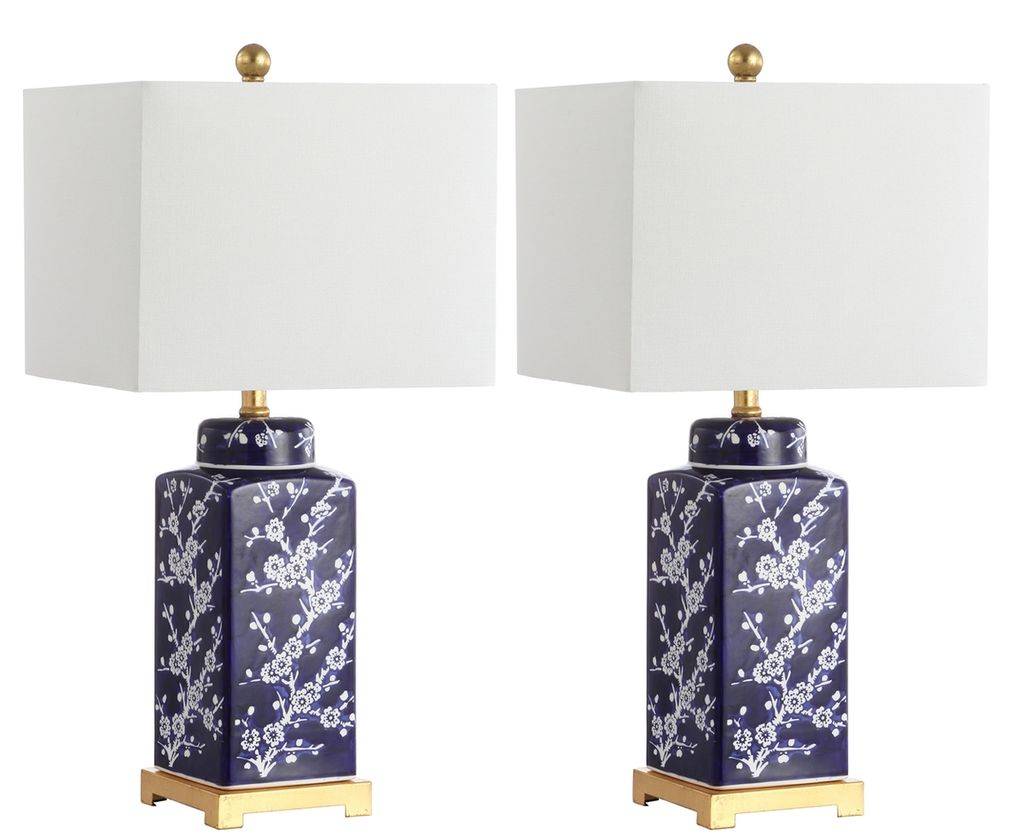 Zora Table Lamp, 12.5" X 25.5", Set Of 2