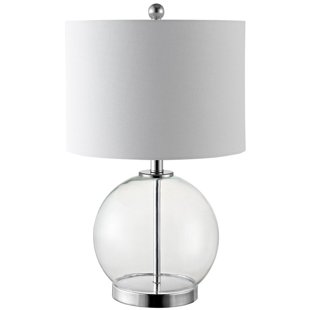 Preview image for Lonni Table Lamp, 14" X 22.5", Clear/Chrome, Set Of 2