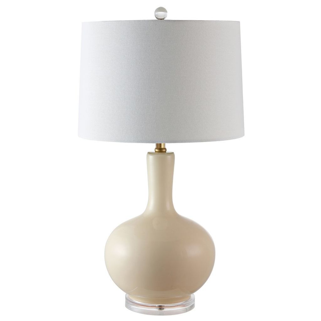 Preview image for Nilla Table Lamp, 15" X 26.5", Cream/Clear, Set Of 2