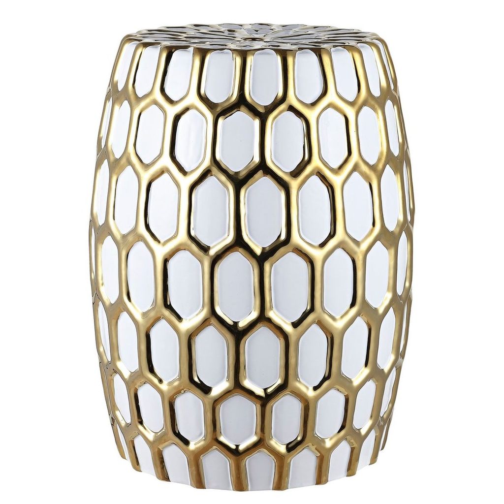 Laili Garden Stool, 13.38" X 17.25"