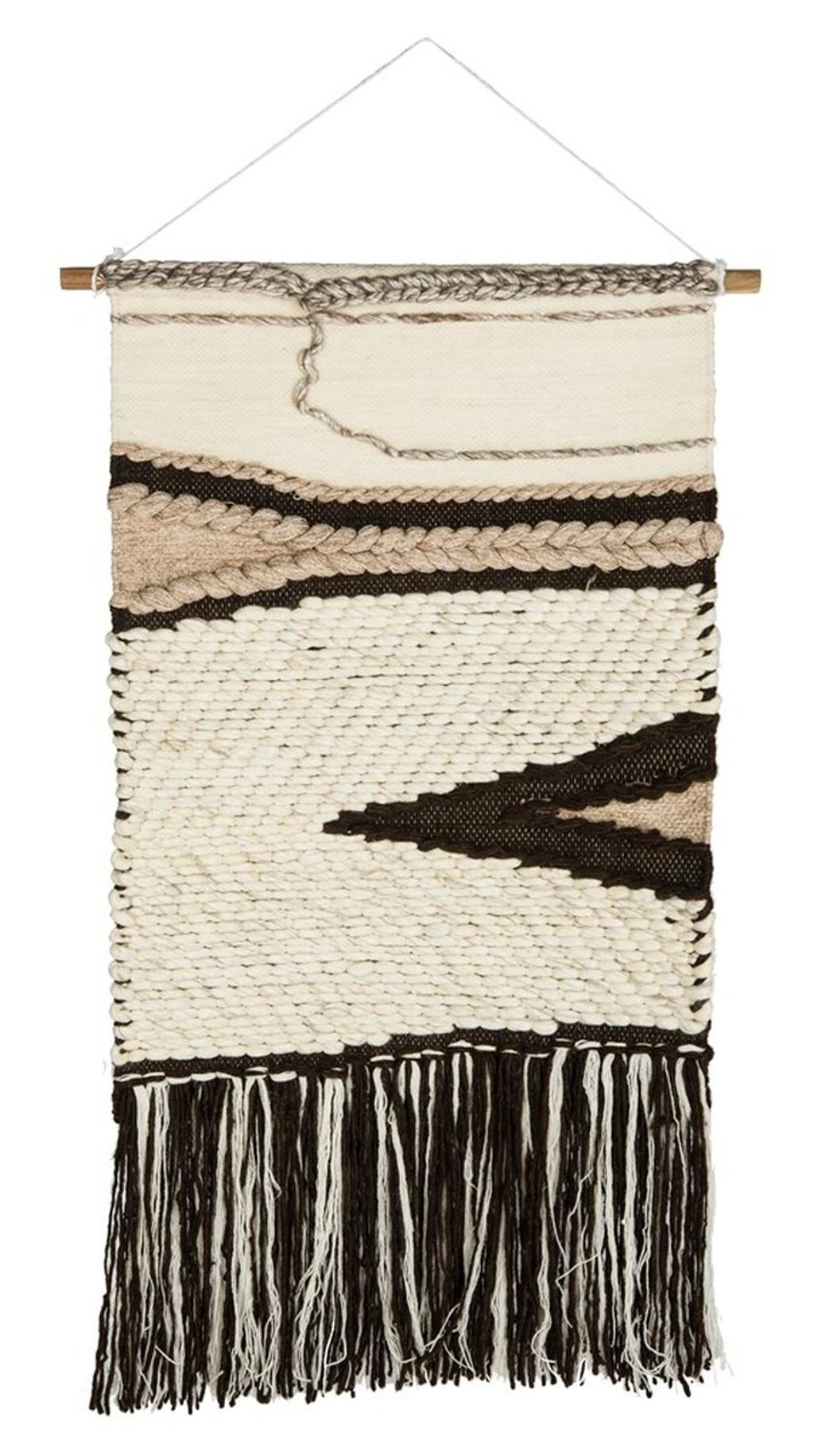 Preview image for Sedona Woven Wall Art 111 Beige Brown, 24" X