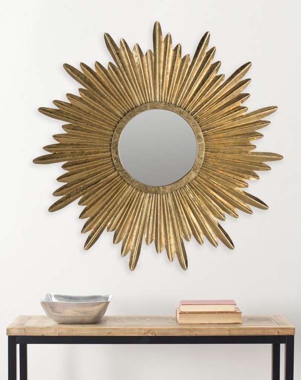 Josephine Sunburst Mirror, 33.5" X 1"