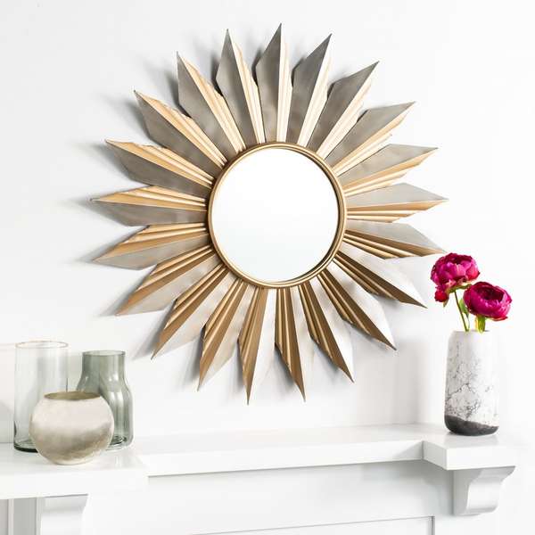 Bianca Sunburst Mirror, 41" X 41"