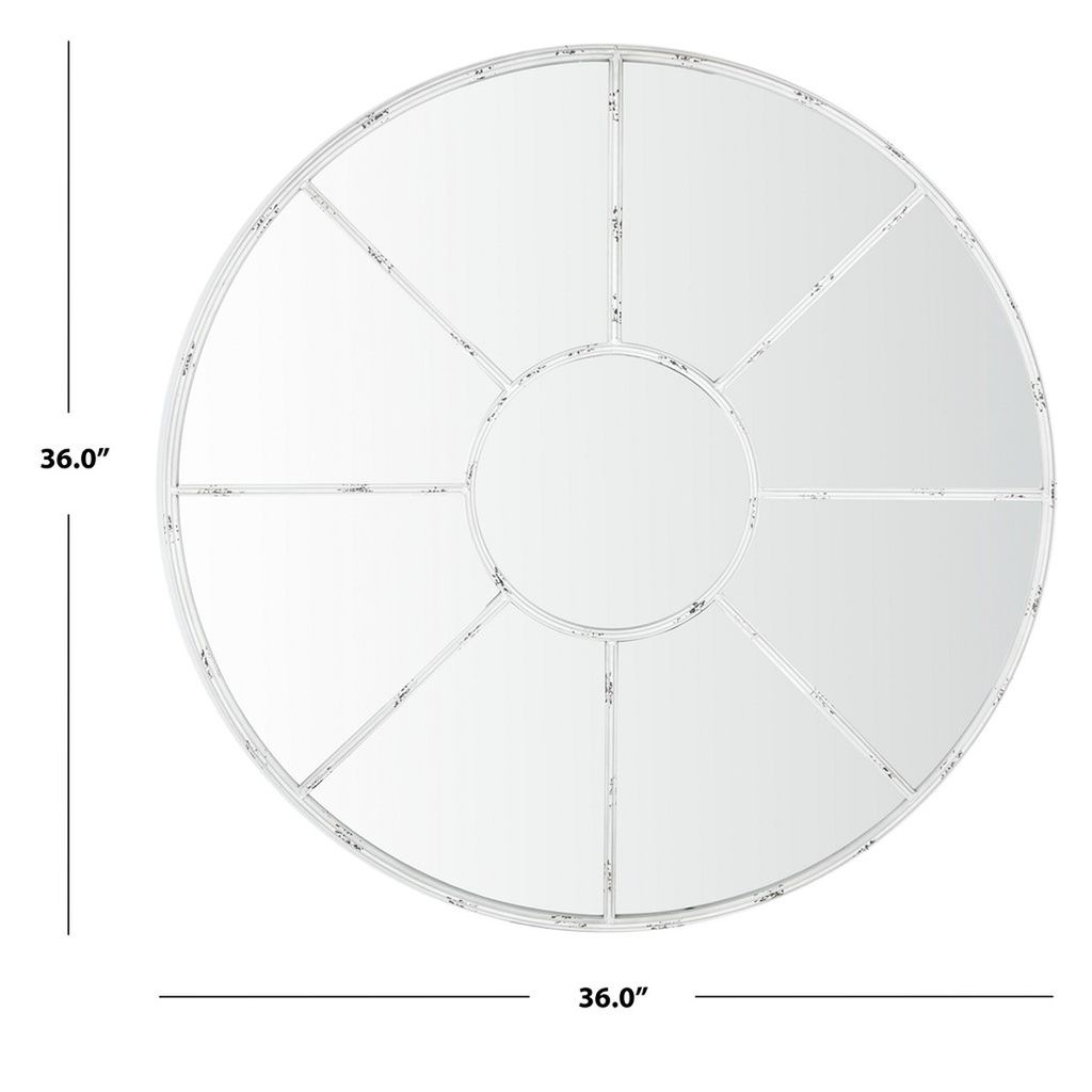 Preview image for Jonelle Mirror, 36" X 36", Distressed White