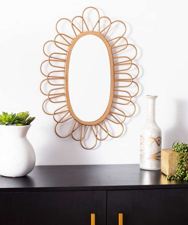 Rime Mirror, 17" X 24"