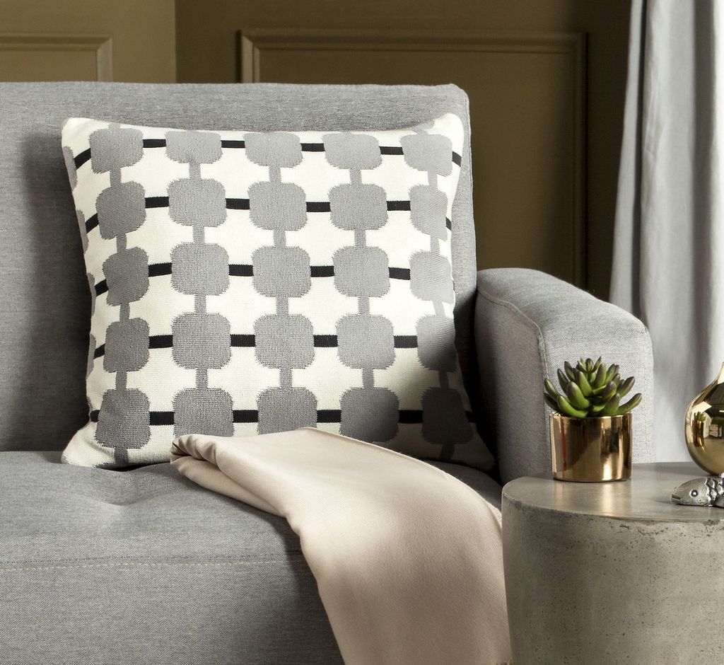 Retro Square Pillow, 20" X 12"