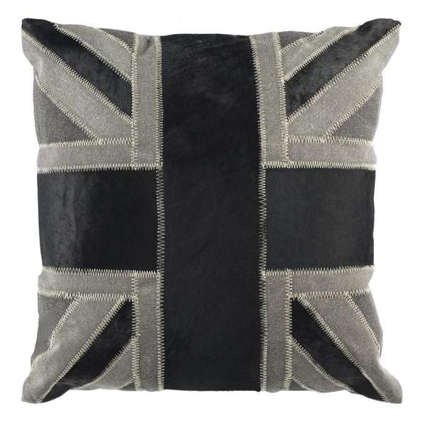 Bristol Cowhide 20"X20" Pillow, 20" X 20"