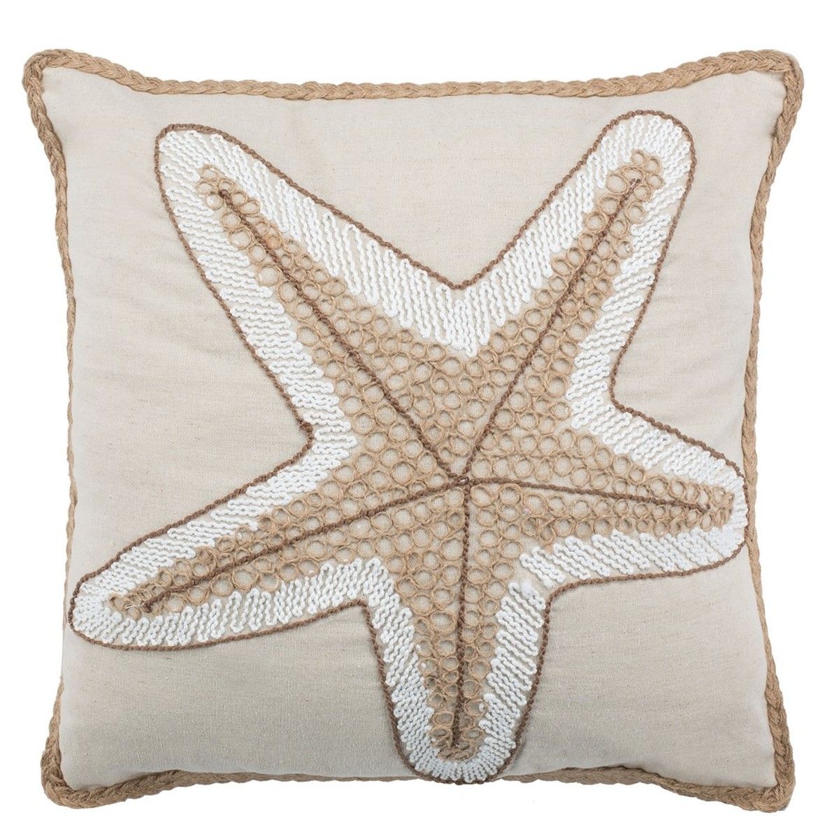 Hema Starfish Pillow, 18&quot; X 18&quot;