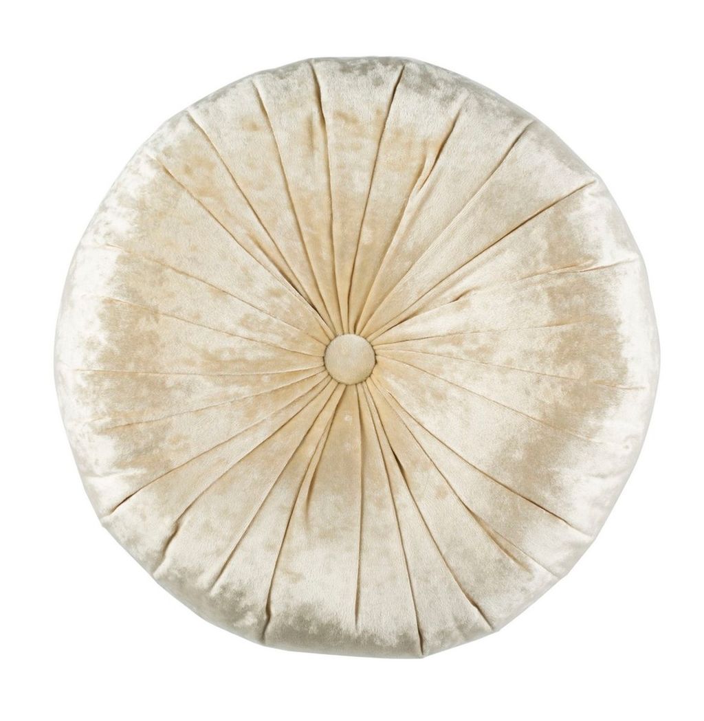 Caramia Pillow, 15" X 15", Cream