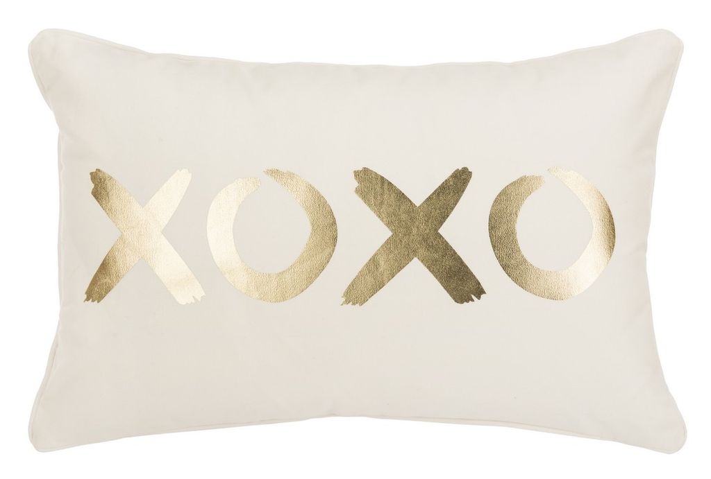 Hugs And Kisses Pillow, 18" X 12"