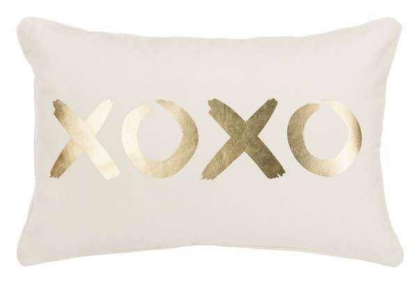 Hugs And Kisses Pillow, 18" X 12"