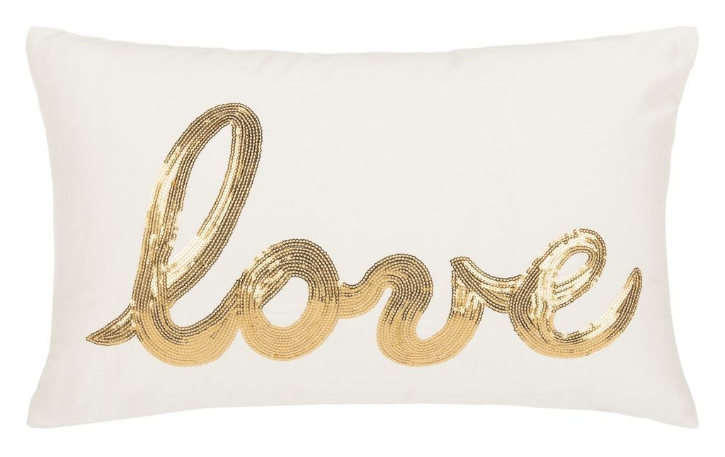 First Comes Love Pillow, 18" X 12"