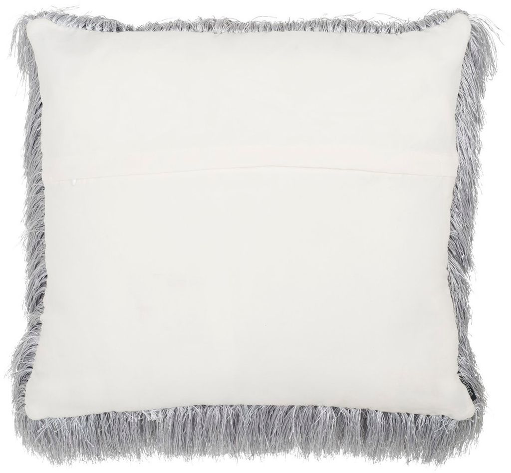 Indoor / Outdoor Shag, 20" X 12", Silver