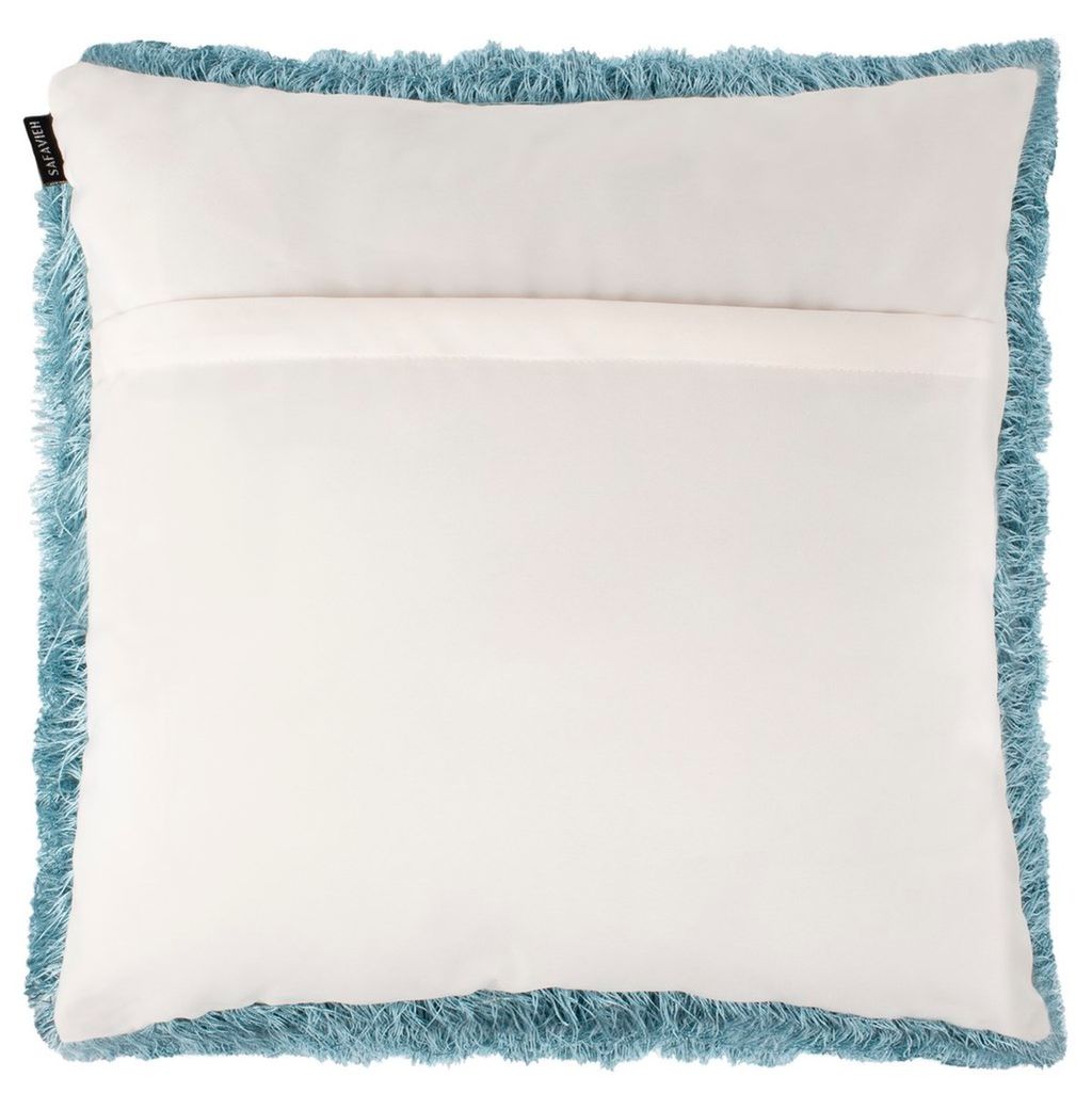 Indoor / Outdoor Shag, 20" X 20", Blue