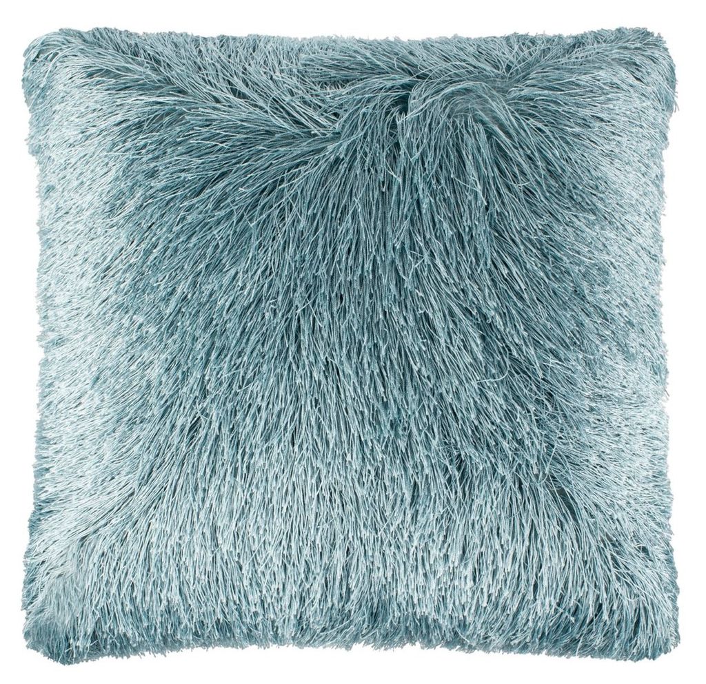 Indoor / Outdoor Shag, 20" X 20", Blue