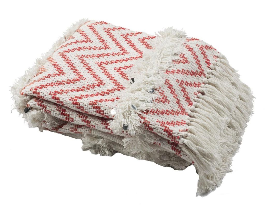 Sydney Fringe Throw, 60" X 50"