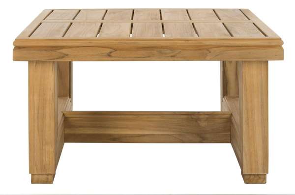 Montford Teak End Table, 23.62" X 13"