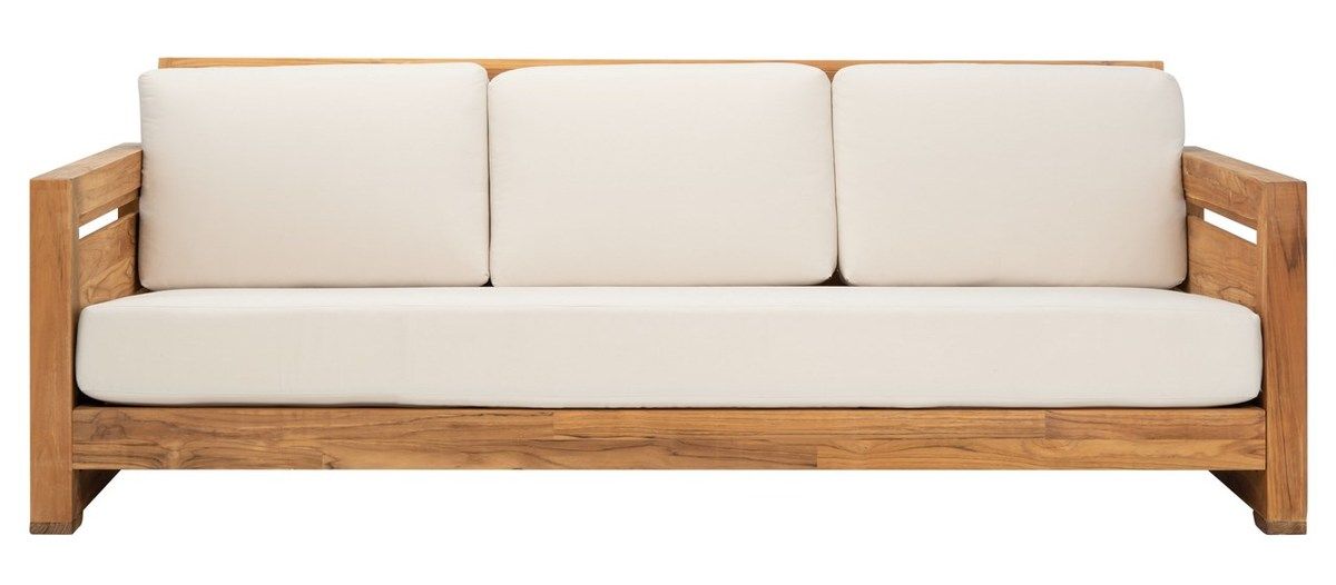 Shop Outdoor Teak 3-Seat Sofa, 83.5" X 29.3" from Peggy Haddad Interiors Home on Openhaus
